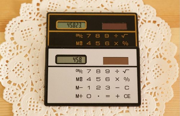 便攜太陽能計算機 83X56X2MM - Image 4