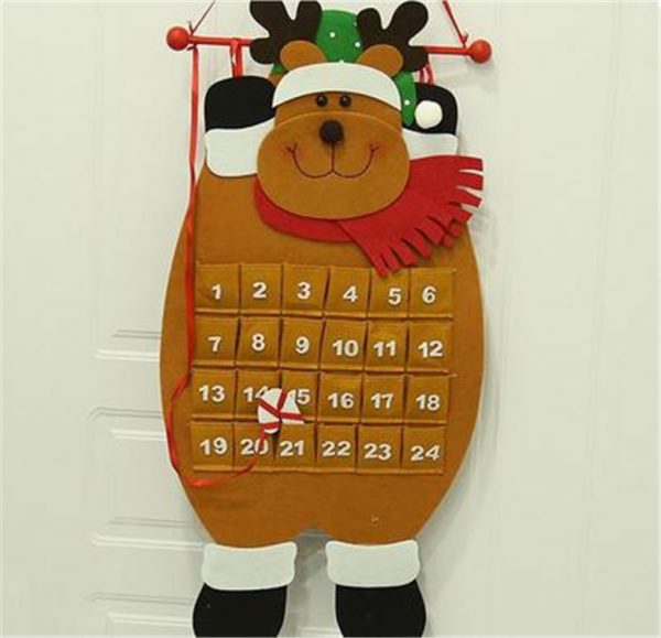 聖誕木質台曆 70x33CM - Image 4