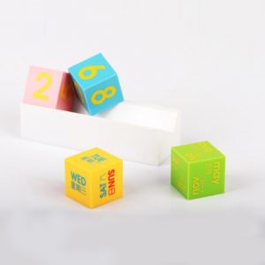 骰子式組合萬年曆 120x43x58mm