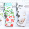 White card mini portable notebook 7.5x10cm - Image 2