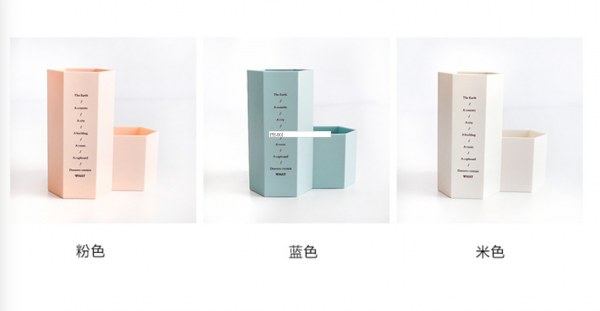 六角筆筒 12X11X11CM - Image 3