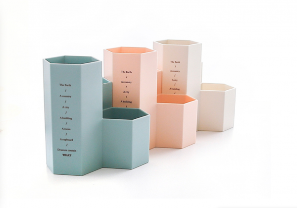 六角筆筒 12X11X11CM - Image 10