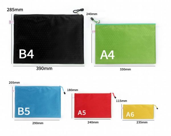 A4足球紋拉鍊袋 A4,A5,A6,B5,B6 - Image 6