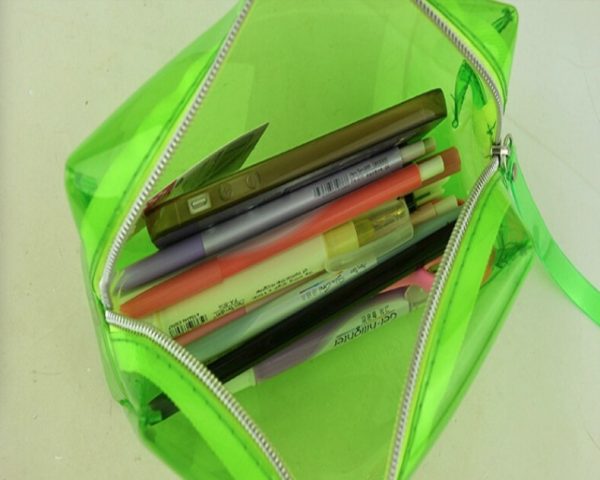 熒光pvc文具袋 19.5X6X9cm / 18.5X6X5cm - Image 6