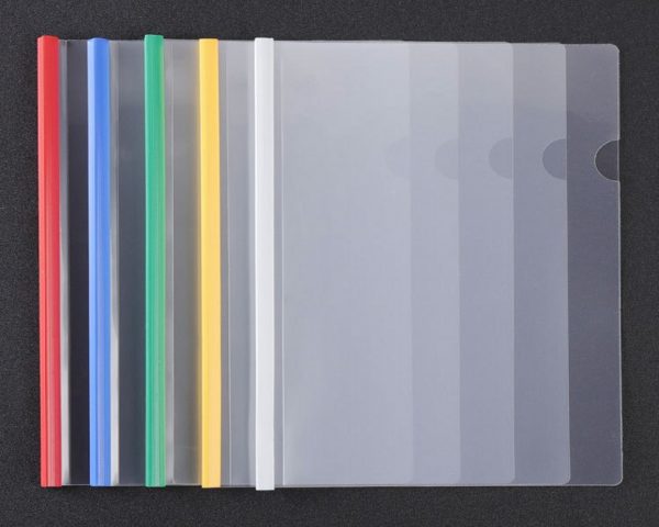 防水文件夾附拉桿夾 22X30cm