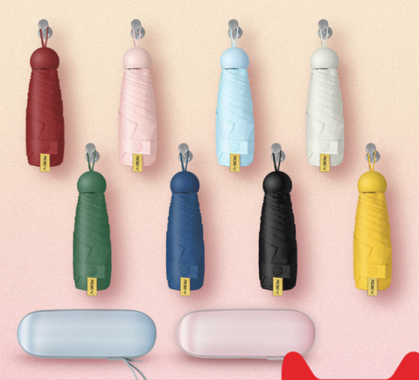Ultra-light mini sunscreen umbrella for glasses case 19inch - Image 12