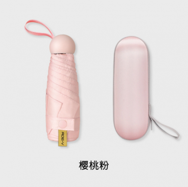Ultra-light mini sunscreen umbrella for glasses case 19inch - Image 4