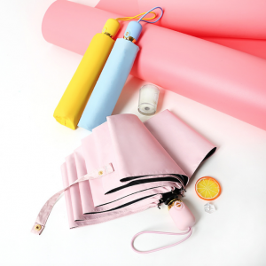 Solid color sunscreen umbrella 21inch