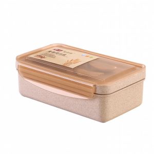 小麥秸稈飯盒 13 x 7.3 x 20.5 cm / 1000ml
