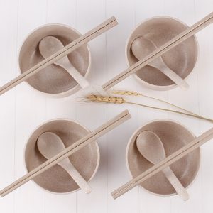 小麥秸稈餐具套裝