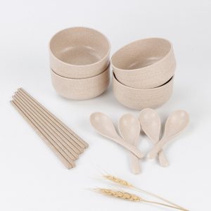 小麥秸稈餐具套裝