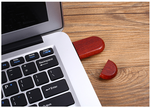 木質USB 磁蓋款：5.8x2.7x0.8cm 旋轉款：6.3cm - Image 5