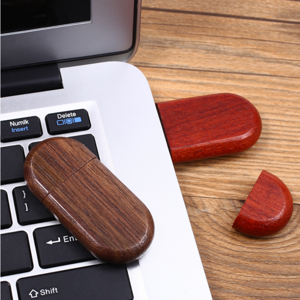 木質USB 磁蓋款：5.8x2.7x0.8cm 旋轉款：6.3cm - Image 6