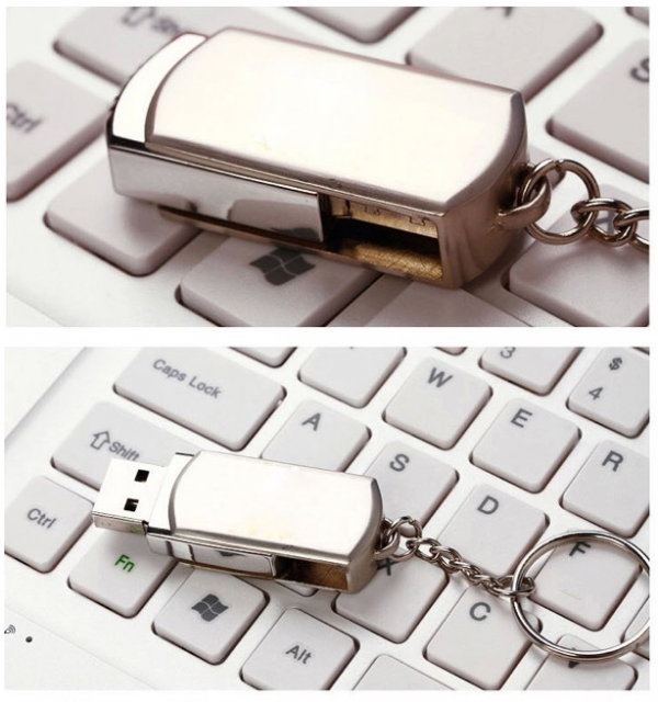 金屬旋轉USB 旋轉款：4x1.8x1cm