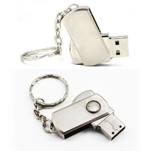 金屬旋轉USB 旋轉款：4x1.8x1cm - Image 4
