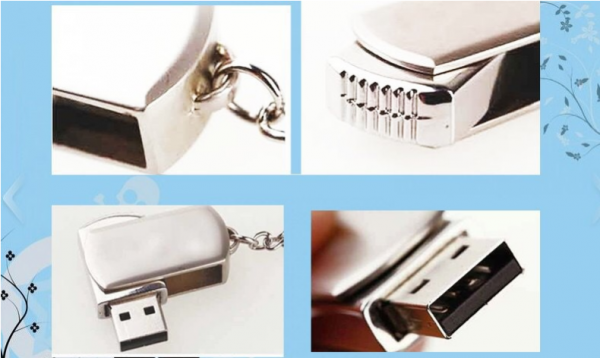 金屬旋轉USB 旋轉款：4x1.8x1cm - Image 5